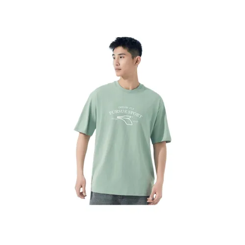 361° Морская соль Зеленый Мужской T-рубашки