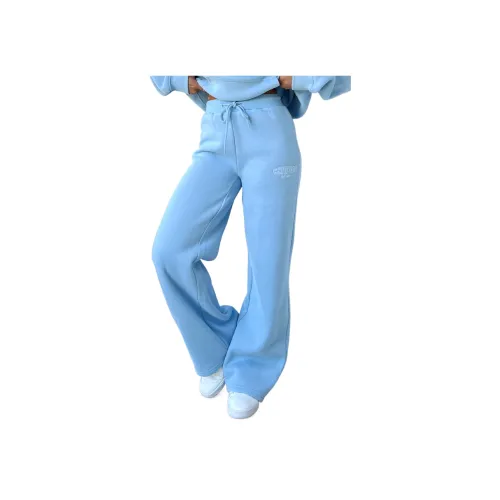 WHITE FOX Вязаные спортивные брюки женские