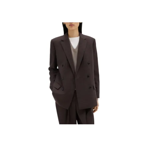 THEORY Бизнес-костюм женский цвет грецкий орех