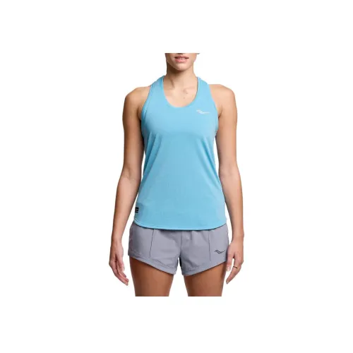Saucony Stopwatch Singlet Майка Женская Breeze Heather