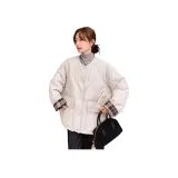 Экрю Хлопковый пуховик