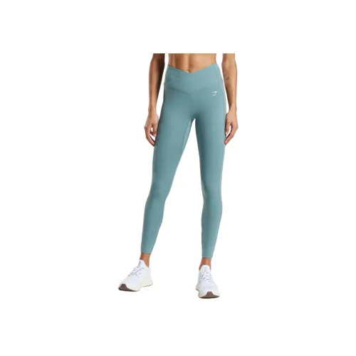 GYMSHARK Грозовой синий Женские спортивные брюки