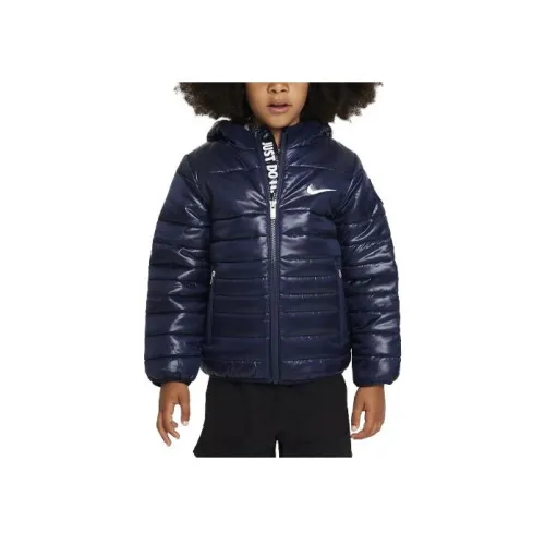 Nike Куртки и Пальто Детская одежда MIDWEIGHT Наполненная Куртка Морской синий Детский