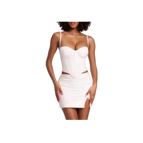 OH POLLY NYX Кожаные короткие юбки Женские