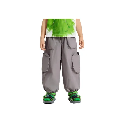 Woobaby Брюки SS25 Дымчатый Серый Детский Возраст 3-7 Лет