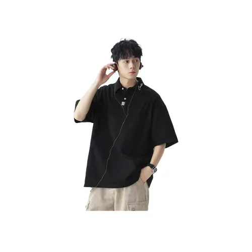 M17 STUDIO Черный Унисекс Рубашки