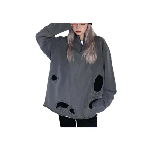 TZ Official Серый Унисекс Свитшоты