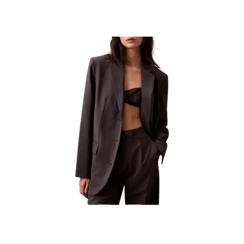 Calvin Klein Бизнес-костюм женский серый