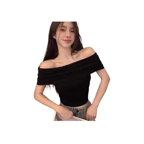 La Chapelle Черные Женские T-рубашки