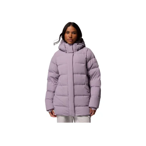 Коллаборация Columbia Фиолетовый MID Длина Женские Пуховики