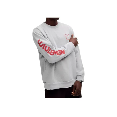 lululemon x Disney Совместная рубашка Мужская Серебряная Матовая