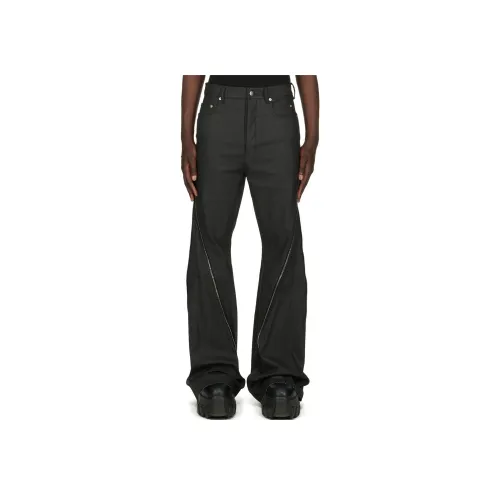 RICK OWENS совместный бренд Черные Мужские Джинсы