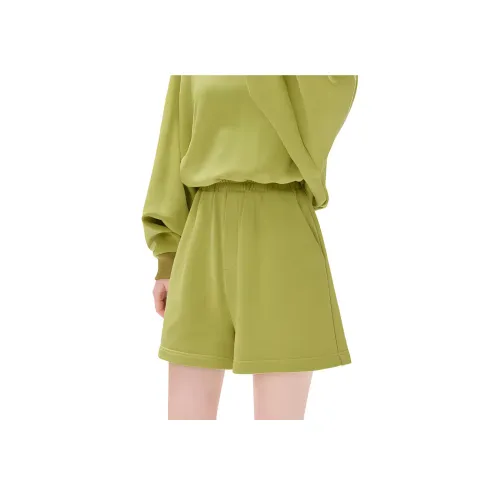 JORYAweekend Повседневные шорты Женские Авокадо Зеленый