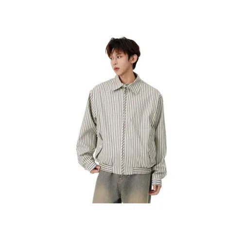 HIPHOPPUNKS Белый Мужской Куртки