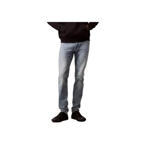 Calvin Klein Джинсы Мужские Средне-Синие