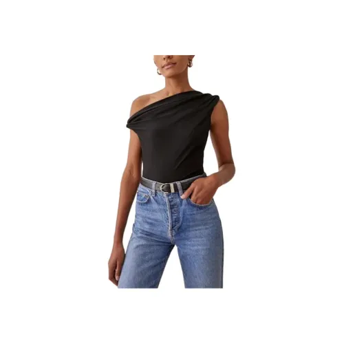 Reformation Черные Женские T-рубашки