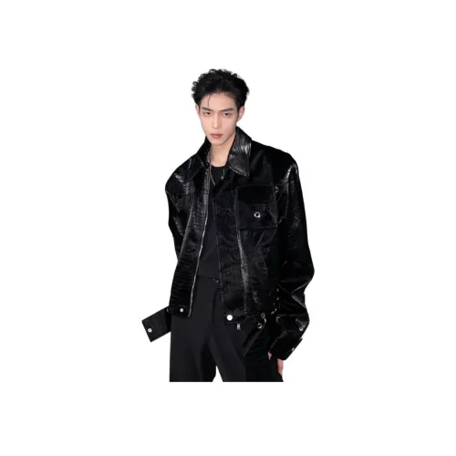 Freshclean Кожа Куртка Куртка Унисекс