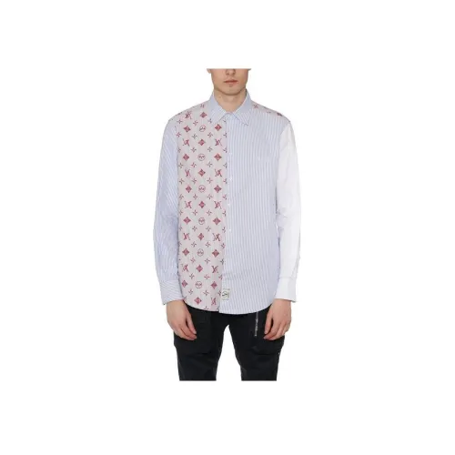 Aries Blue Men's Shirts  
Ариес Синий Мужские Рубашки