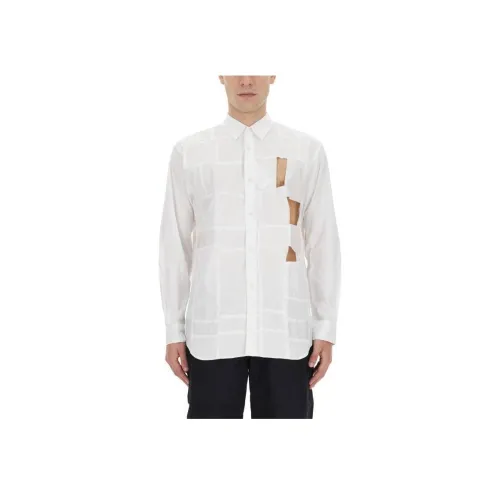COMME DES GARCONS SHIRT Белая Мужская Рубашка