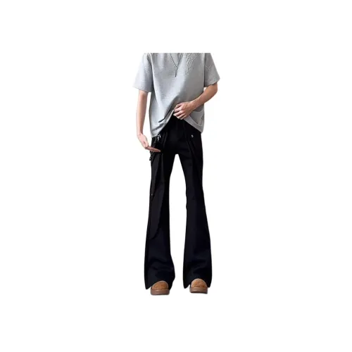 HELEH Повседневные брюки Унисекс Черный