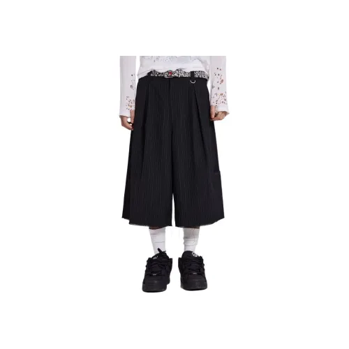 Jaded London Черный Полоска XL Goliath Baggy Shorts Повседневные шорты Мужской