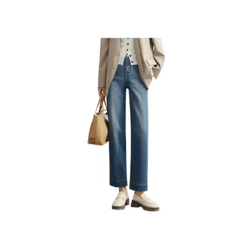 HIPPIEMISS Синие Женские Джинсы