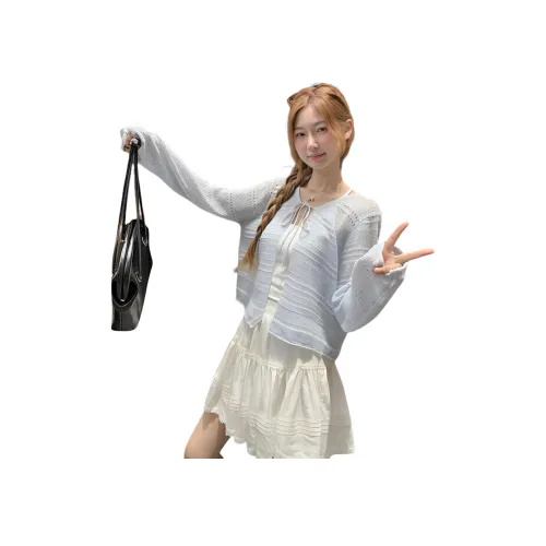 GORGEOUSIDEA Небесно-голубой KNIT Женские Трикотаж