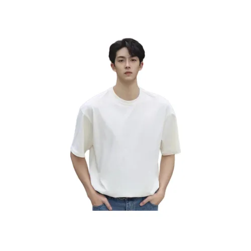 PANDA ADEVIL Универсальная футболка унисекс классическая белая