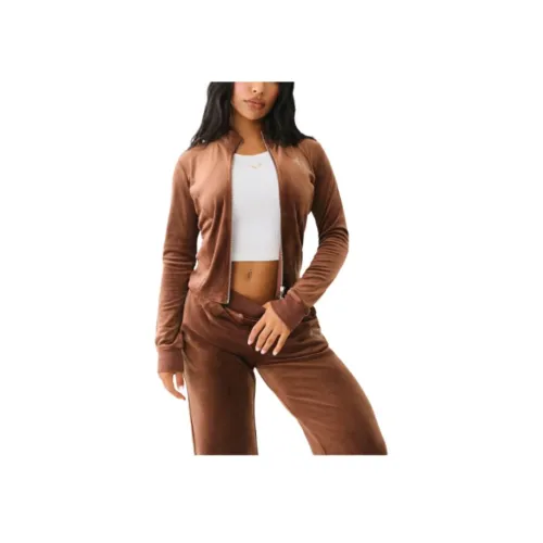 TRUE RELIGION Куртки Пальто Женские Коричневый