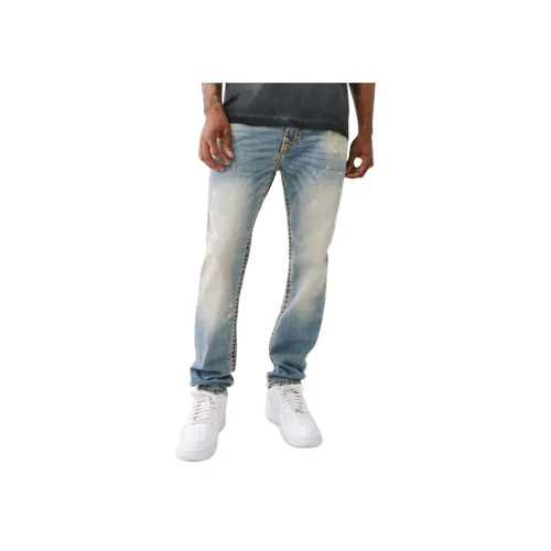 True Religion Светло-синие Мужские Джинсы