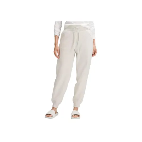 lululemon Scuba Series Вязаные Тренировочные Брюки Женские Кость Серый