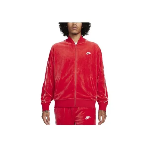 Nike Sportswear Club Куртки и Пальто Мужской Университетский Красный