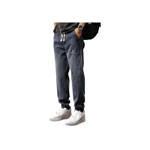 LUJIEBANG Синий Мужской Джинсы