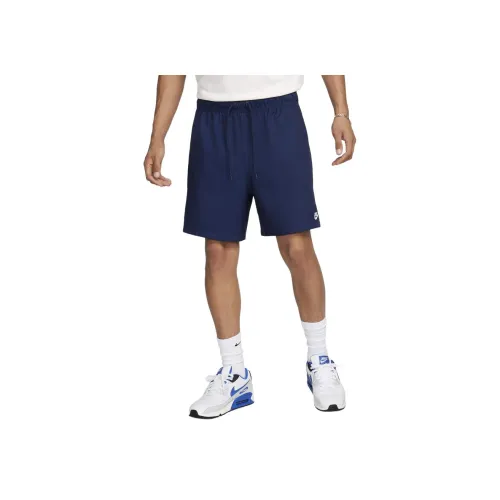 Nike Flow Повседневные шорты Мужские Морской синий