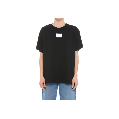 MM6 Maison Margiela Черные Женские Т-рубашки