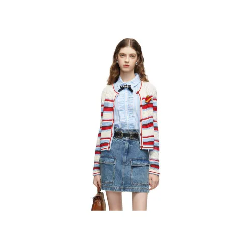 JORYAweekend Трикотаж Женский Красный Синий Бежевый Полосы