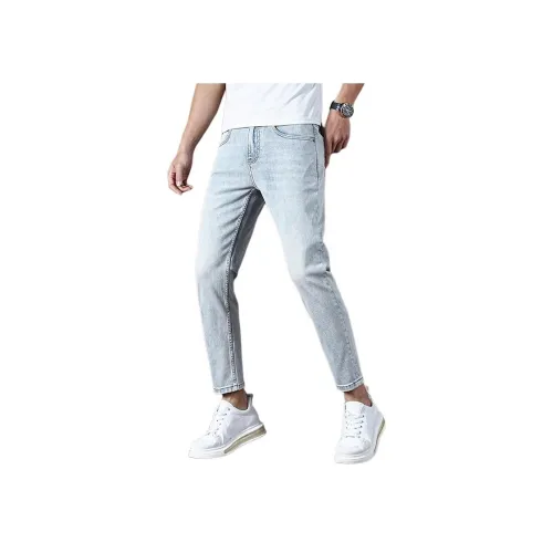 CHENYING Светло-синие мужские джинсы