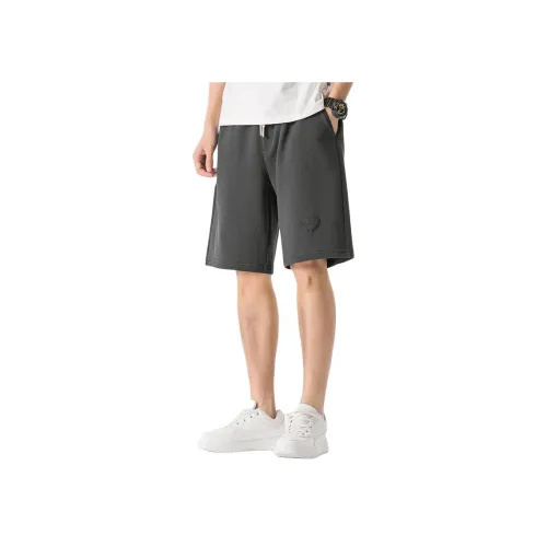 WOOD SOON Тяжелый Эластичный Брюки длиной до колена Повседневный Модный Бренд MID Брюки для голени Мужские