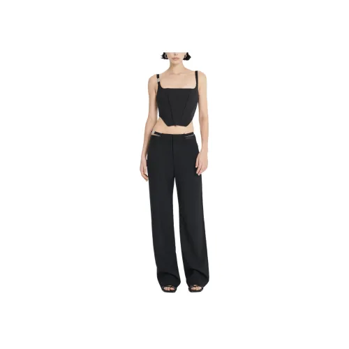 DION LEE LINGERIE Ярлык Брюки Повседневные брюки Унисекс Черный Черный