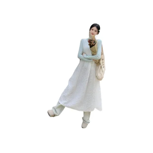 HTHK Комплекты с юбкой для женщин "Морская соль"