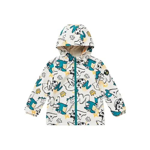 QIAODAN Тренчкот Хаки Детский