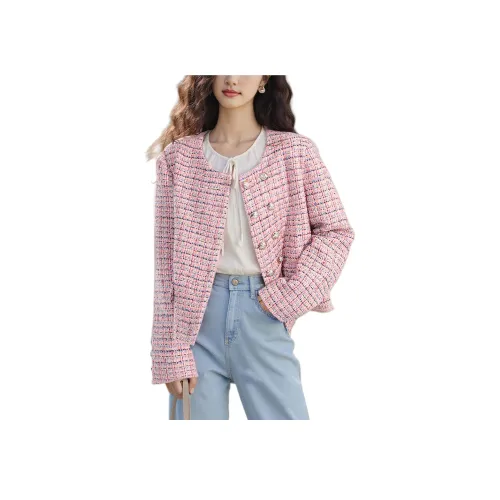 Wbwq Куртки Пальто Женские Розовый