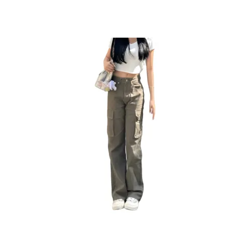 YGHOME OFFICIAL Коричневый Унисекс Джинсы