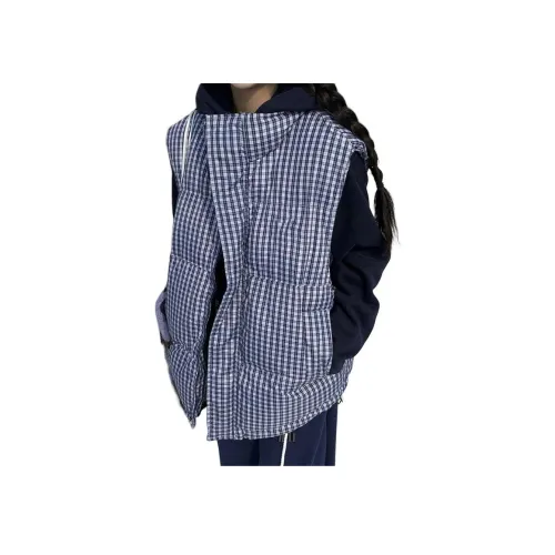 YEARNED Синий Женский жилет