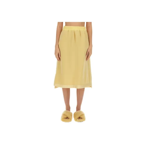 JIL SANDER Рыжевато-коричневый Женские Повседневные Короткие Юбки