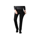 Чёрный, прямой крой, флисовая подкладка