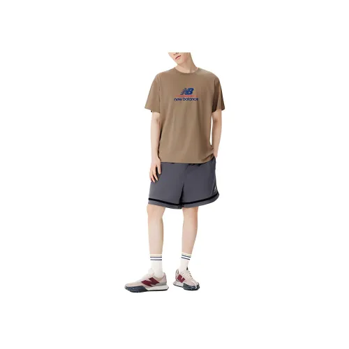 New Balance совместный бренд Nice Rice Серый Мужские Повседневные Шорты