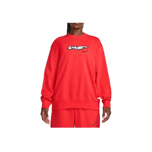 nike Sportswear Breaking Толстовка Женская Светло-Красная