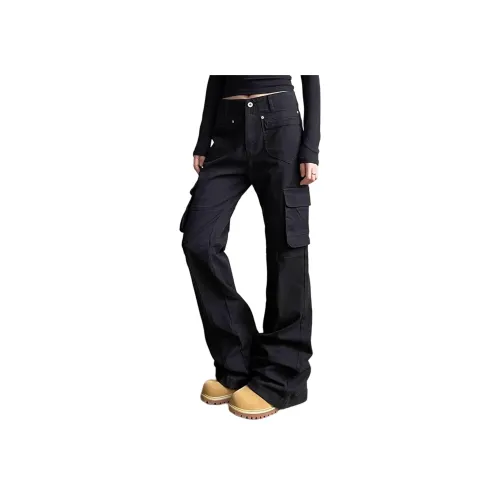 OMOIDAS Черный Унисекс Джинсы