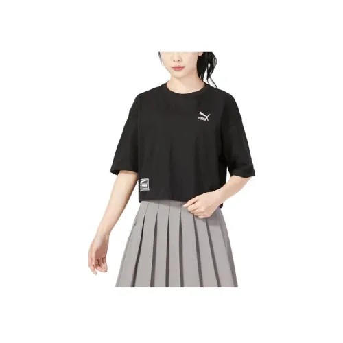 PUMA Черные Женские Футболки